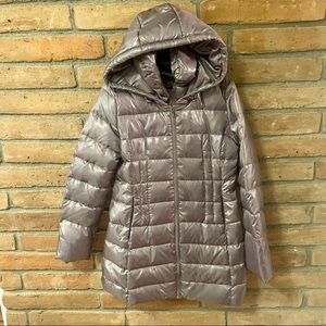 Express long puffer jacket